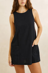 HANALEI MINI DRESS BLACK