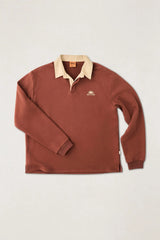 HERITAGE BLOOM RUGBY POLO BARK