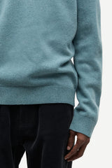 ISAK KNIT SWEATER 1 STORMY SEA