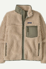 W'S CLASSIC RETRO-X JKT DARK NATURAL W/RIVER ROCK GREEN