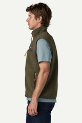 M's Retro Pile Vest - Basin Green