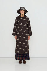 HORSES BUCKET HAT - UMBER