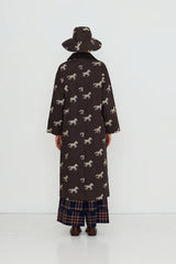 HORSES BUCKET HAT - UMBER