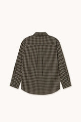 HORSES CHECK RELAXED SHIRT - NAVY