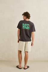RADIO SOUNDS VINTAGE SS T-SHIRT VINTAGE BLACK