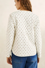 LONDON CHECK REVERSIBLE QUILTED JACKET CHOCOLATE