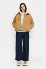 SHORT JACKET CAMEL