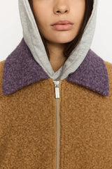 SHORT JACKET CAMEL