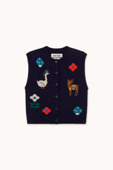 FALL VEST - NAVY