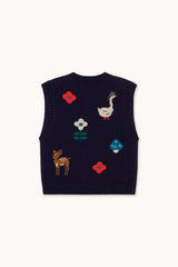 FALL VEST - NAVY