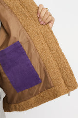 SHORT JACKET CAMEL
