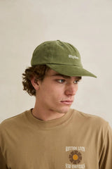 ESSENTIAL BRUSHED TWILL CAP DILL