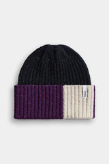 BLOCK BEANIE BLACK