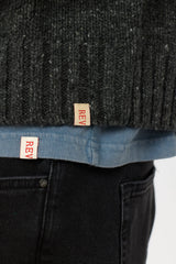 Knit Cardigan / 6543 - Darknavy