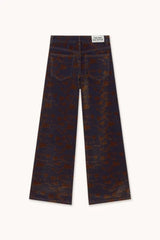 MARU JACQUARD JEANS - NAVY