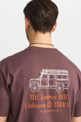 Printed T-Shirt / 1464 TER - Dustpurple