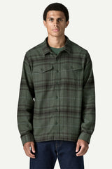 M'S FJORD FLANNEL SHIRT DISSOLVE: TREELINE GREEN
