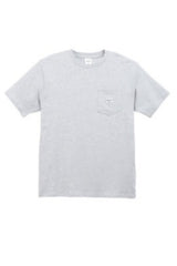 POCKET TEE MEN'S HEATHER LIGHT GREY 25