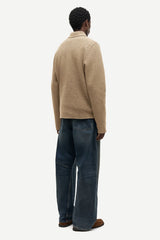HANNES FULL ZIP 146 LEAD GRAY
