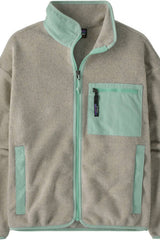 W'S SYNCH JKT - OATMEAL HEATHER W/ THIN ICE