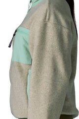 W'S SYNCH JKT - OATMEAL HEATHER W/ THIN ICE