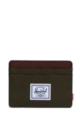 CHARLIE CARDHOLDER IVY GREEN/CHICORY COFFEE 25