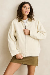 JAMIE JACKET - VINTAGE WHITE