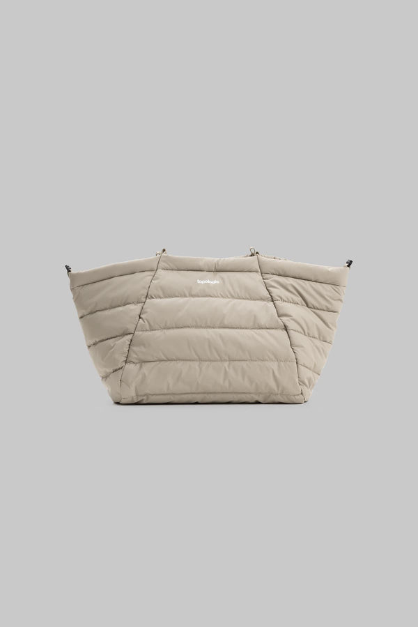MARCHE TOTE MEDIUM TAUPE PUFFER