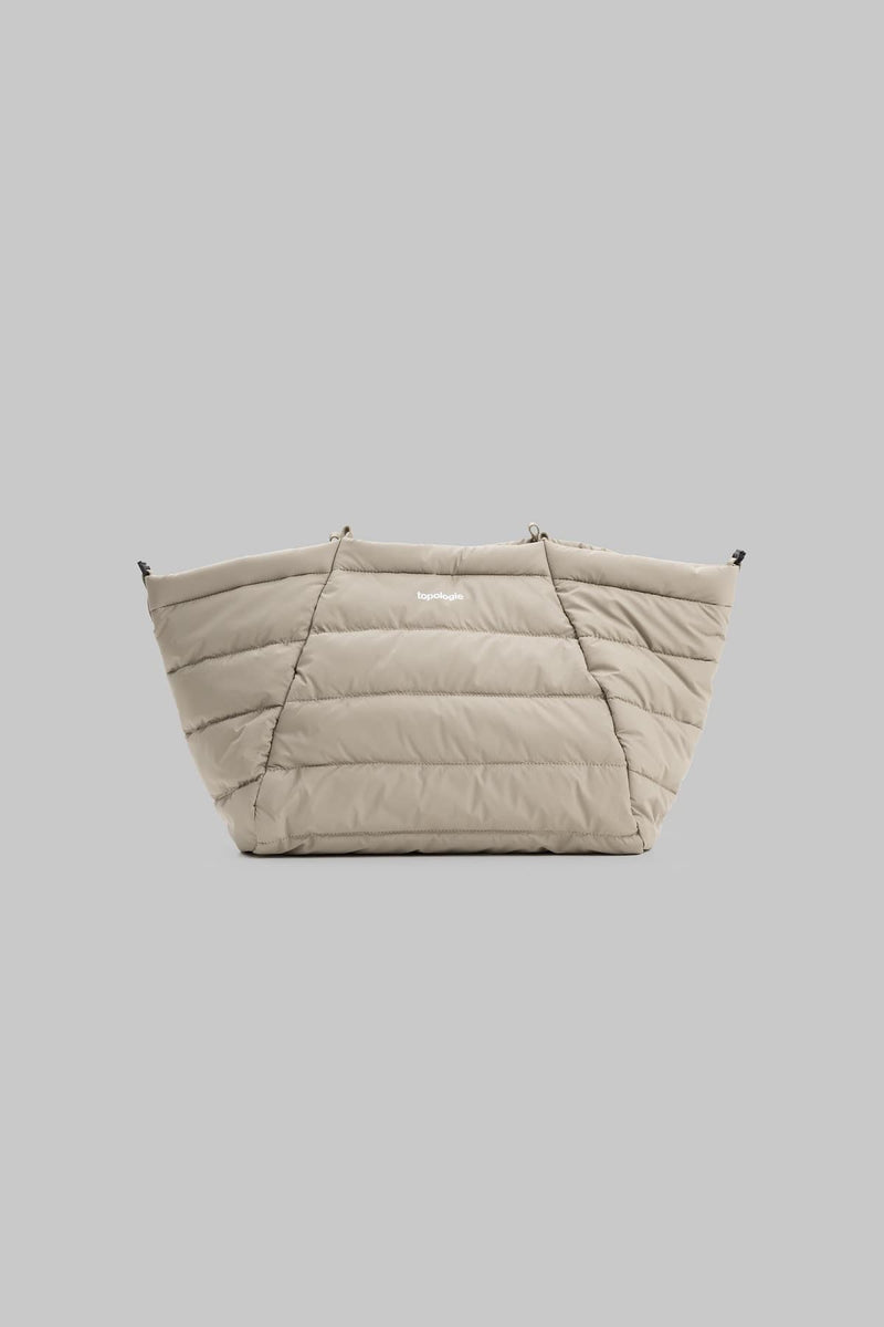 MARCHE TOTE MEDIUM TAUPE PUFFER
