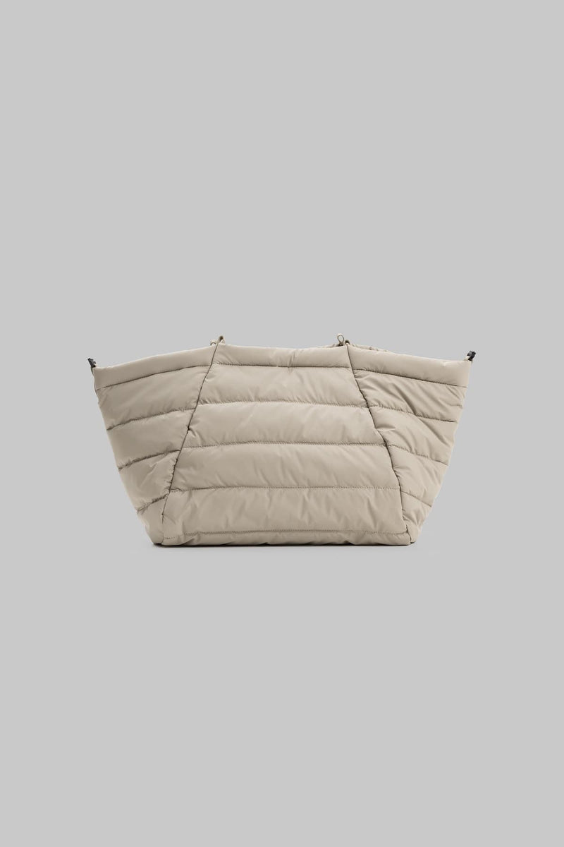 MARCHE TOTE MEDIUM TAUPE PUFFER