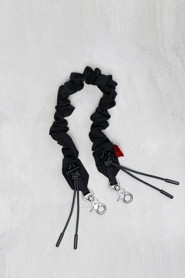 BUNGEE WRIST STRAP BLACK TECH SATEEN