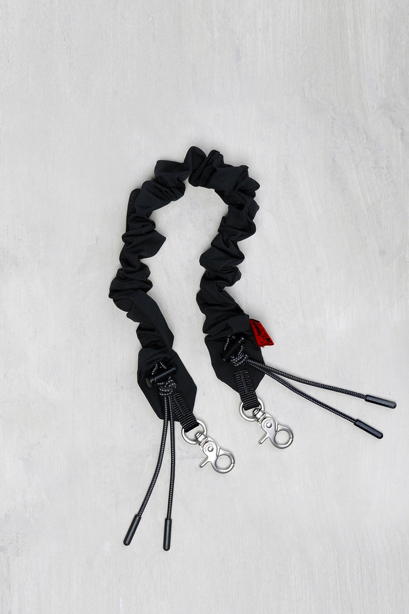 BUNGEE WRIST STRAP BLACK TECH SATEEN