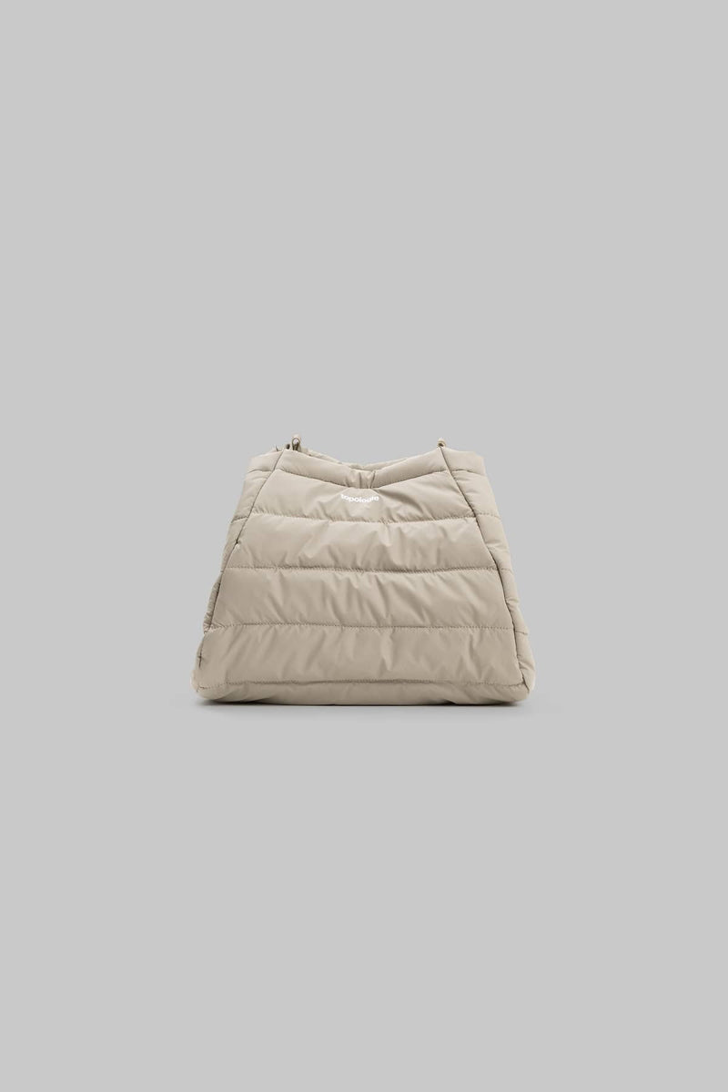 MARCHE TOTE MEDIUM TAUPE PUFFER